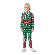 Op deze afbeelding zie je een Kostuums, van het merk Opposuits. Boys Festivity Green Jongen Kostuum
