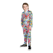Op deze afbeelding zie je een Kostuums, van het merk Opposuits. Boys Spongebob™ Frenzy Jongen Kostuum
