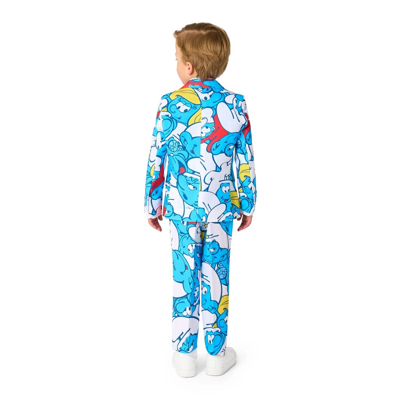 Op deze afbeelding zie je een Kostuums, van het merk Opposuits. Boys The Smurfs™ Jongen Kostuum