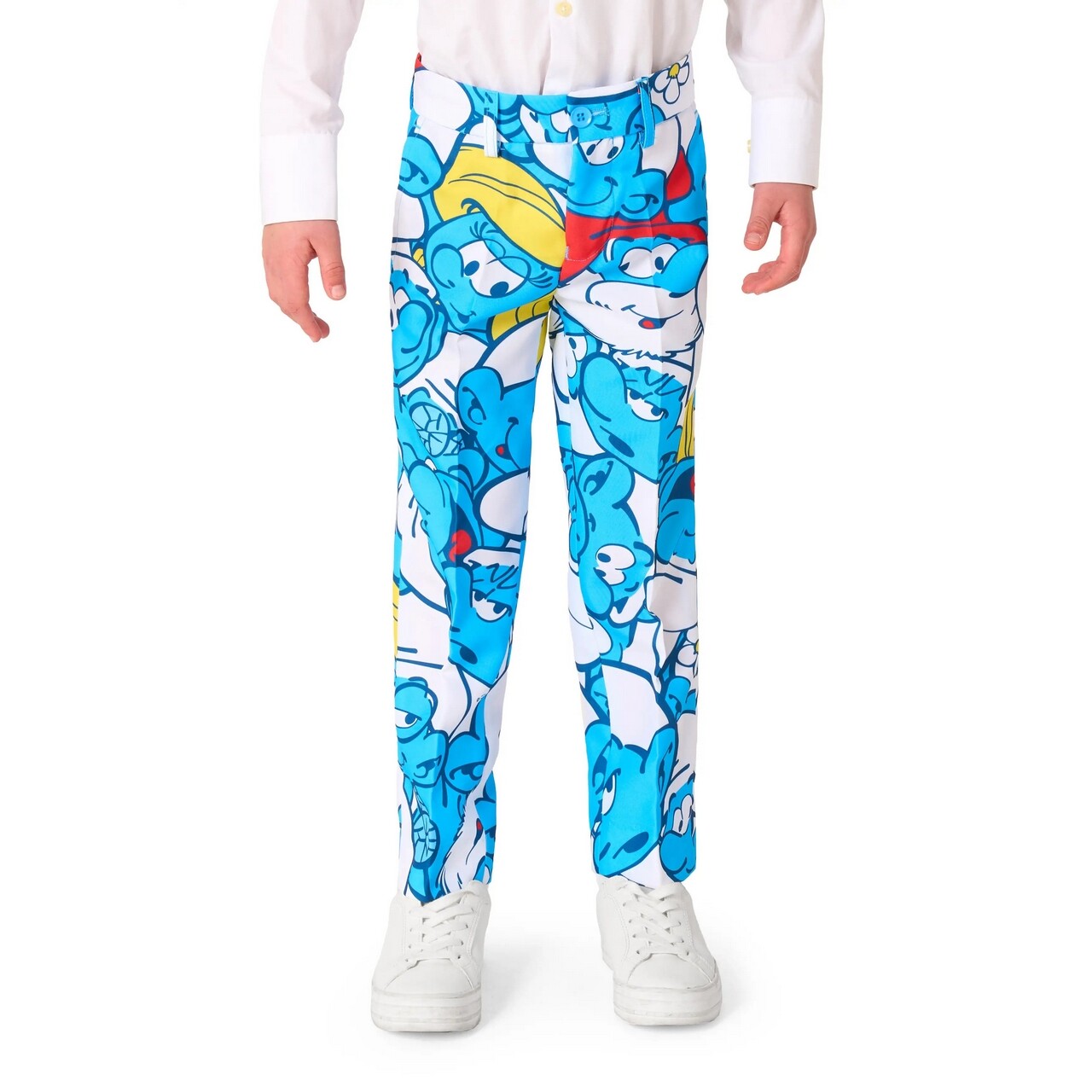 Op deze afbeelding zie je een Kostuums, van het merk Opposuits. Boys The Smurfs™ Jongen Kostuum
