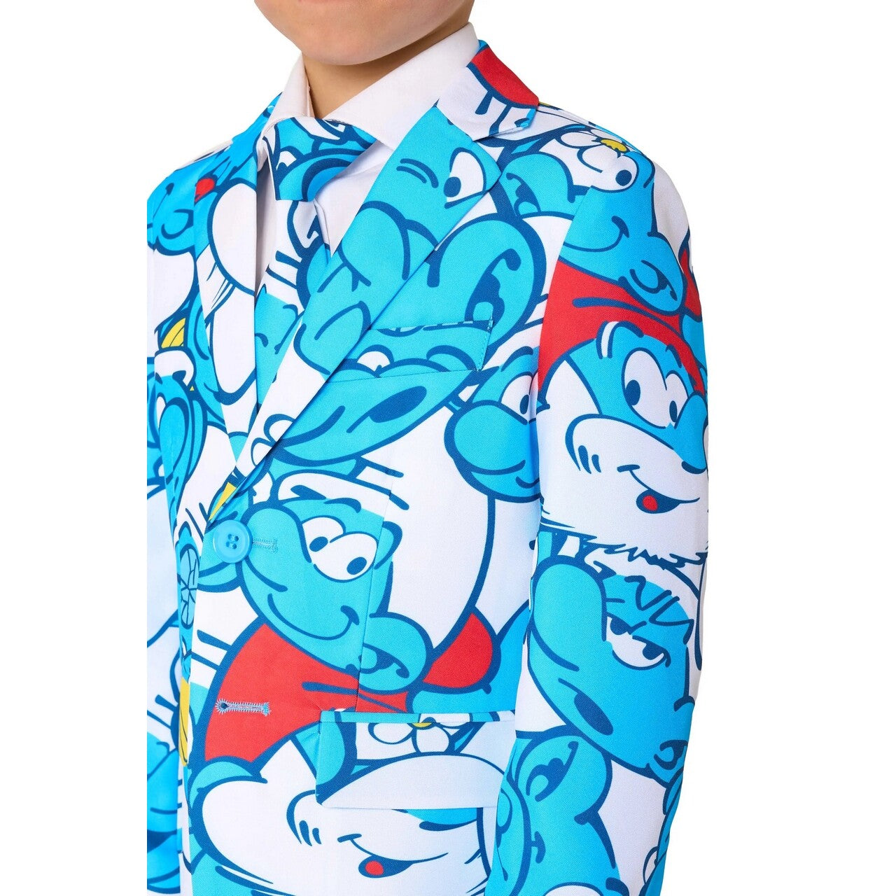 Op deze afbeelding zie je een Kostuums, van het merk Opposuits. Boys The Smurfs™ Jongen Kostuum