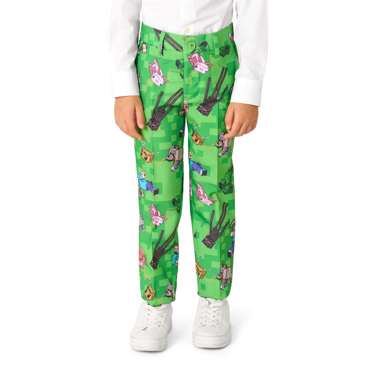 Op deze afbeelding zie je een Kostuums, van het merk Opposuits. Boys Minecraft™ Jongen