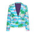 Blazer Flamant Rose Rendez-Vous à La Plage