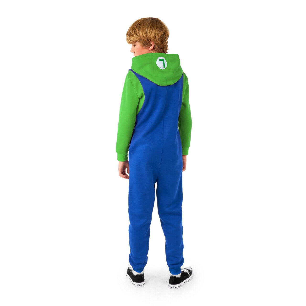 Op deze afbeelding zie je een Kostuums, van het merk Opposuits. Luigi™ Italiaanse Game Held Jongen Kostuum