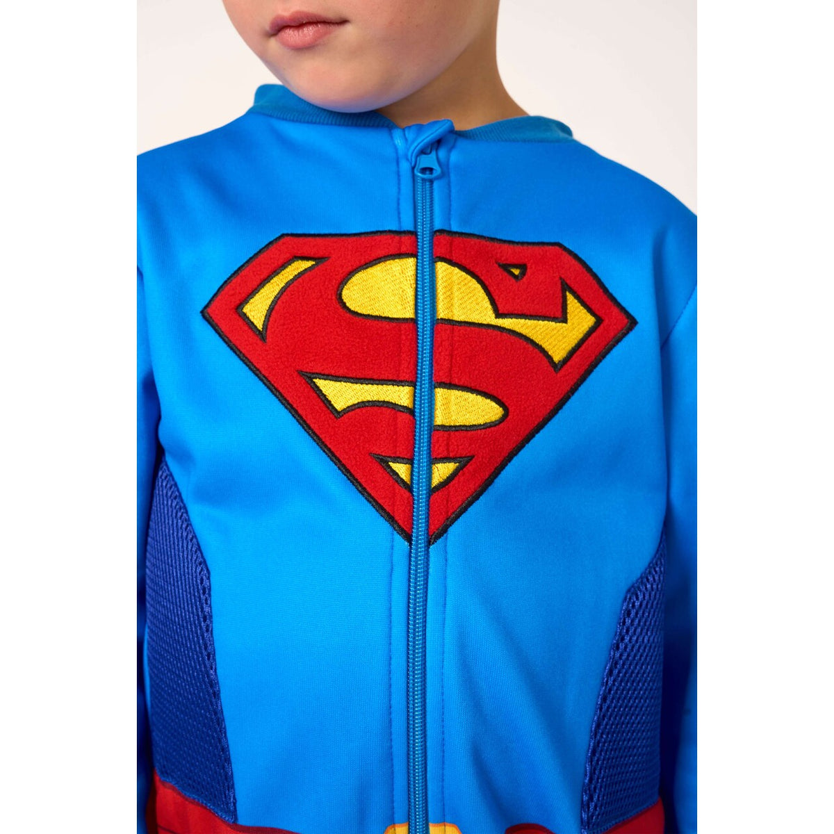 Op deze afbeelding zie je een Kostuums, van het merk Opposuits. Boys Superman Onesie Jongen
