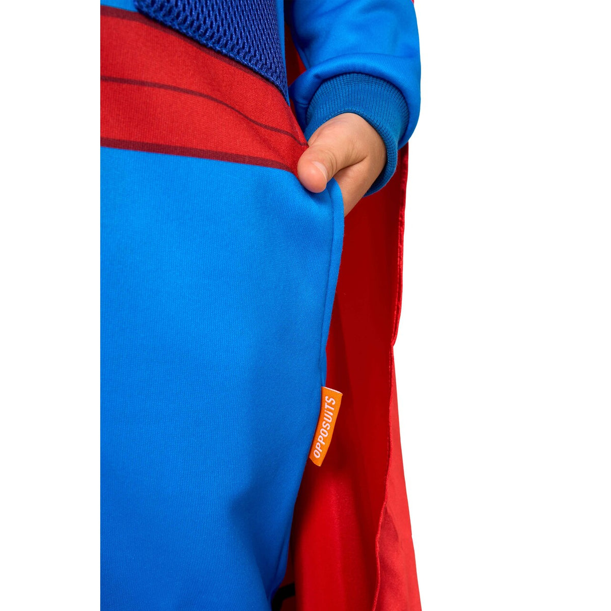 Op deze afbeelding zie je een Kostuums, van het merk Opposuits. Boys Superman Onesie Jongen