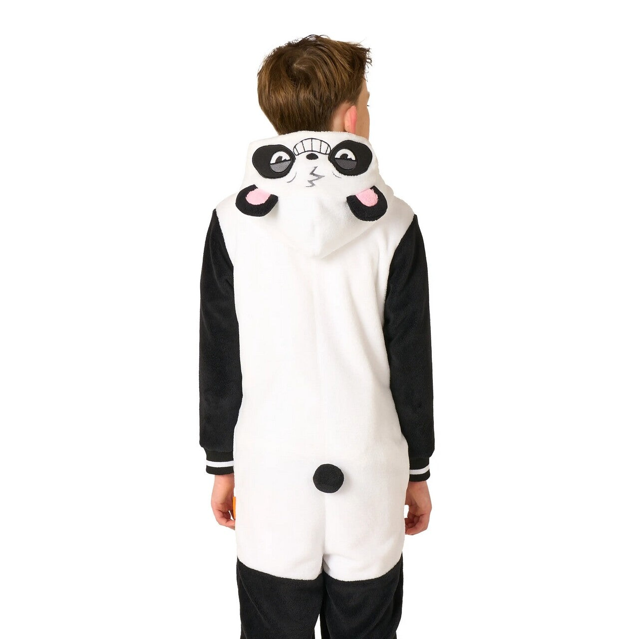 Op deze afbeelding zie je een Kostuums, van het merk Opposuits. Knullige En Ondeugende Panda Onesie Kind Kostuum