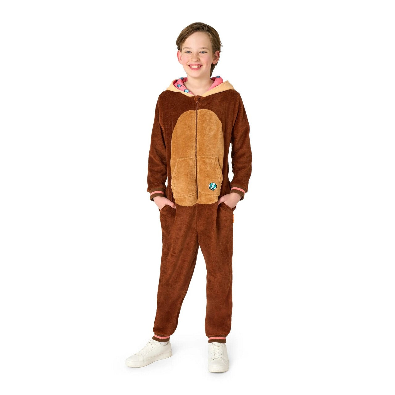 Op deze afbeelding zie je een Kostuums, van het merk Opposuits. Otto Otter Onesie Kind Kostuum