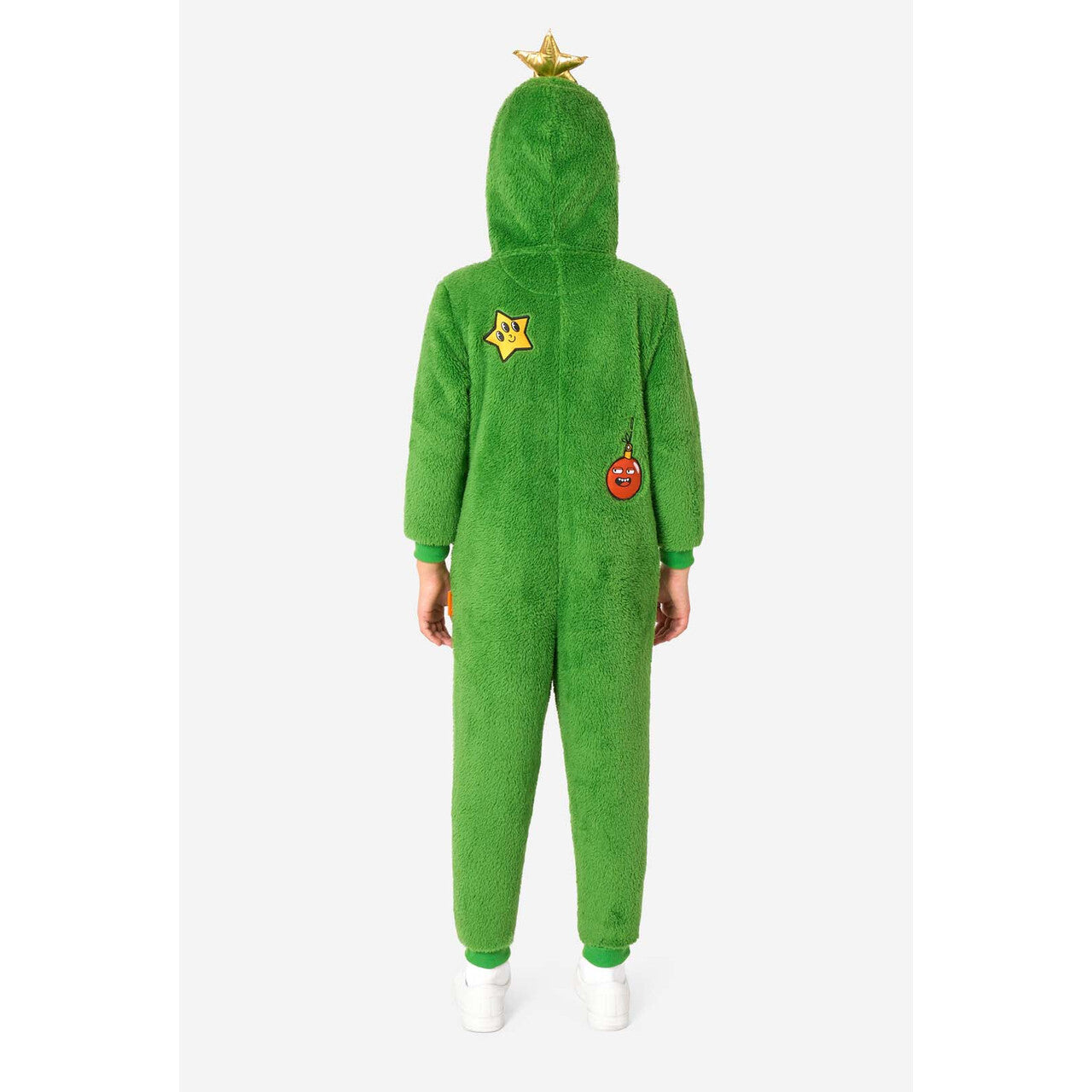 Op deze afbeelding zie je een Kostuums, van het merk Opposuits. Merry Jinglejoy - Tree Onesie Kind Kostuum