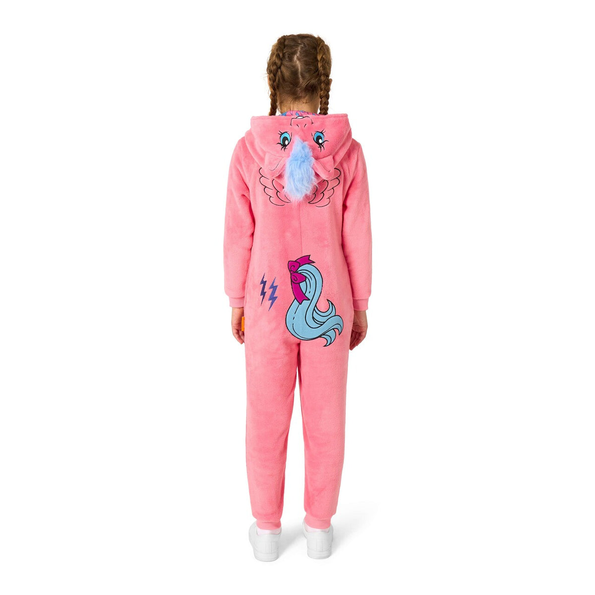 Op deze afbeelding zie je een Kostuums, van het merk Opposuits. Boys My Little Pony™ - Firefly Onesie Kind Kostuum