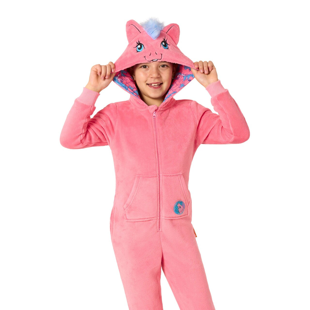 Op deze afbeelding zie je een Kostuums, van het merk Opposuits. Boys My Little Pony™ - Firefly Onesie Kind Kostuum