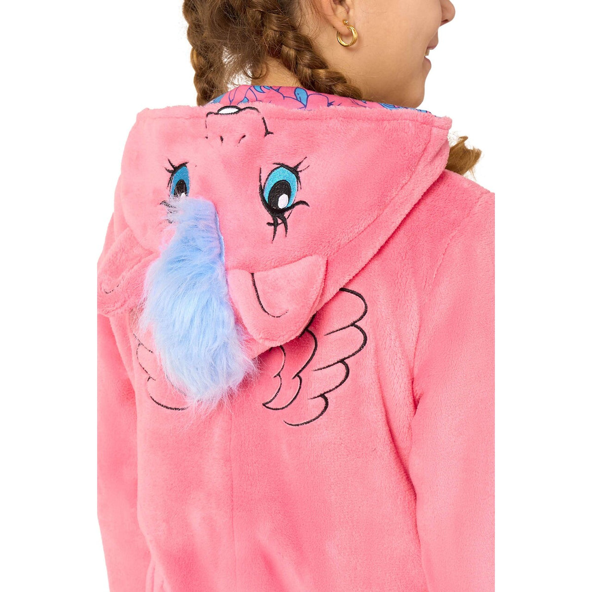 Op deze afbeelding zie je een Kostuums, van het merk Opposuits. Boys My Little Pony™ - Firefly Onesie Kind Kostuum
