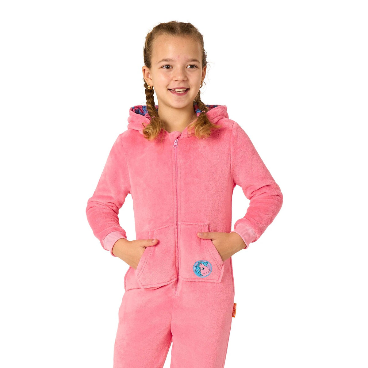 Op deze afbeelding zie je een Kostuums, van het merk Opposuits. Boys My Little Pony™ - Firefly Onesie Kind Kostuum
