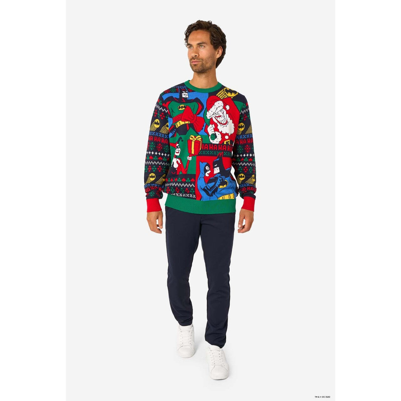 Op deze afbeelding zie je een Kostuums, van het merk Opposuits. Batman™ Christmas Sweater