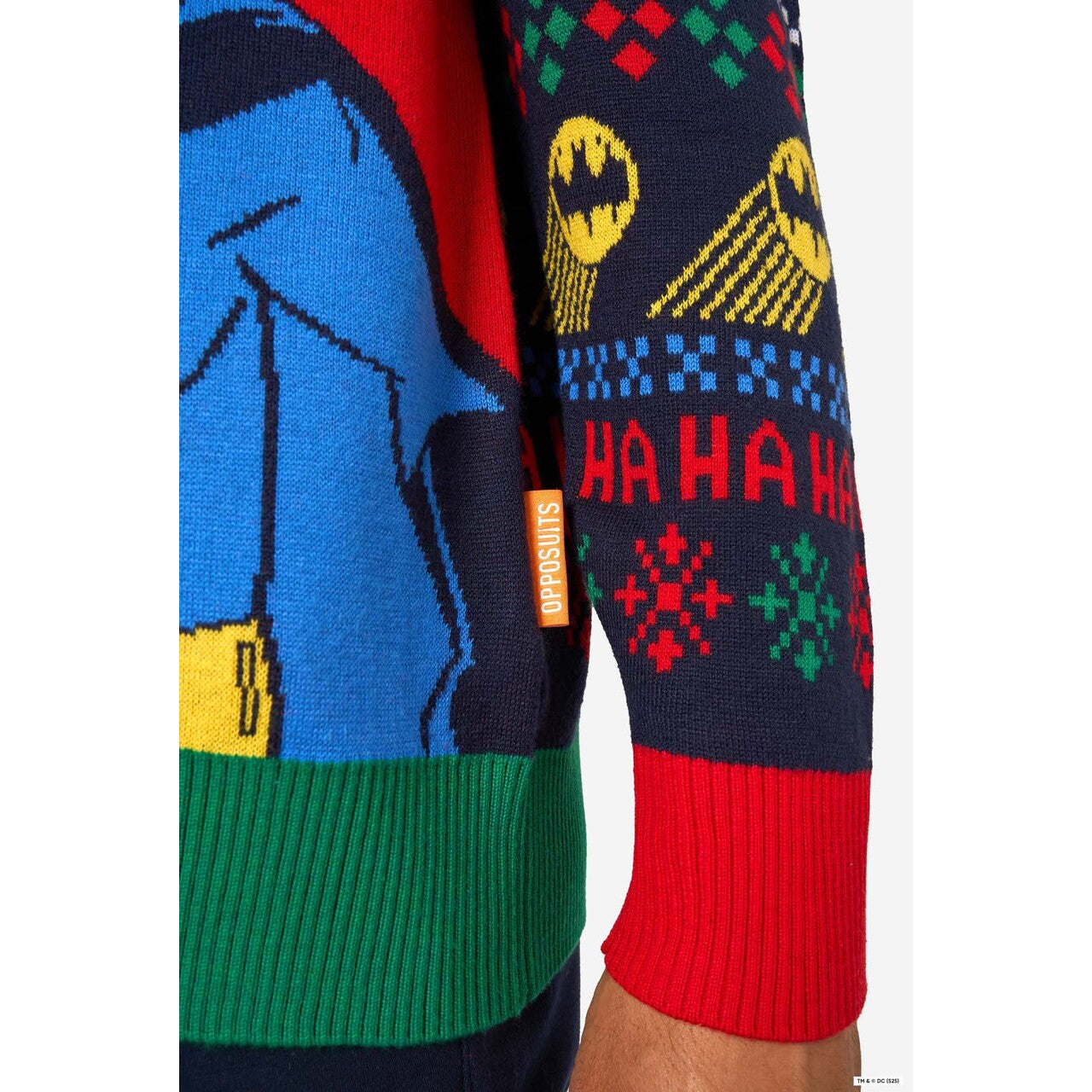 Op deze afbeelding zie je een Kostuums, van het merk Opposuits. Batman™ Christmas Sweater