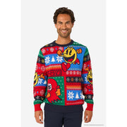 Op deze afbeelding zie je een Kostuums, van het merk Opposuits. Pac-Man™ Christmas Sweater