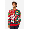 Happy Claus Christmas Sweater Man