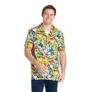 Op deze afbeelding zie je een Kostuums, van het merk Opposuits. Bowsers™ Kingdom Super Mario™ Iconen Blouse Man