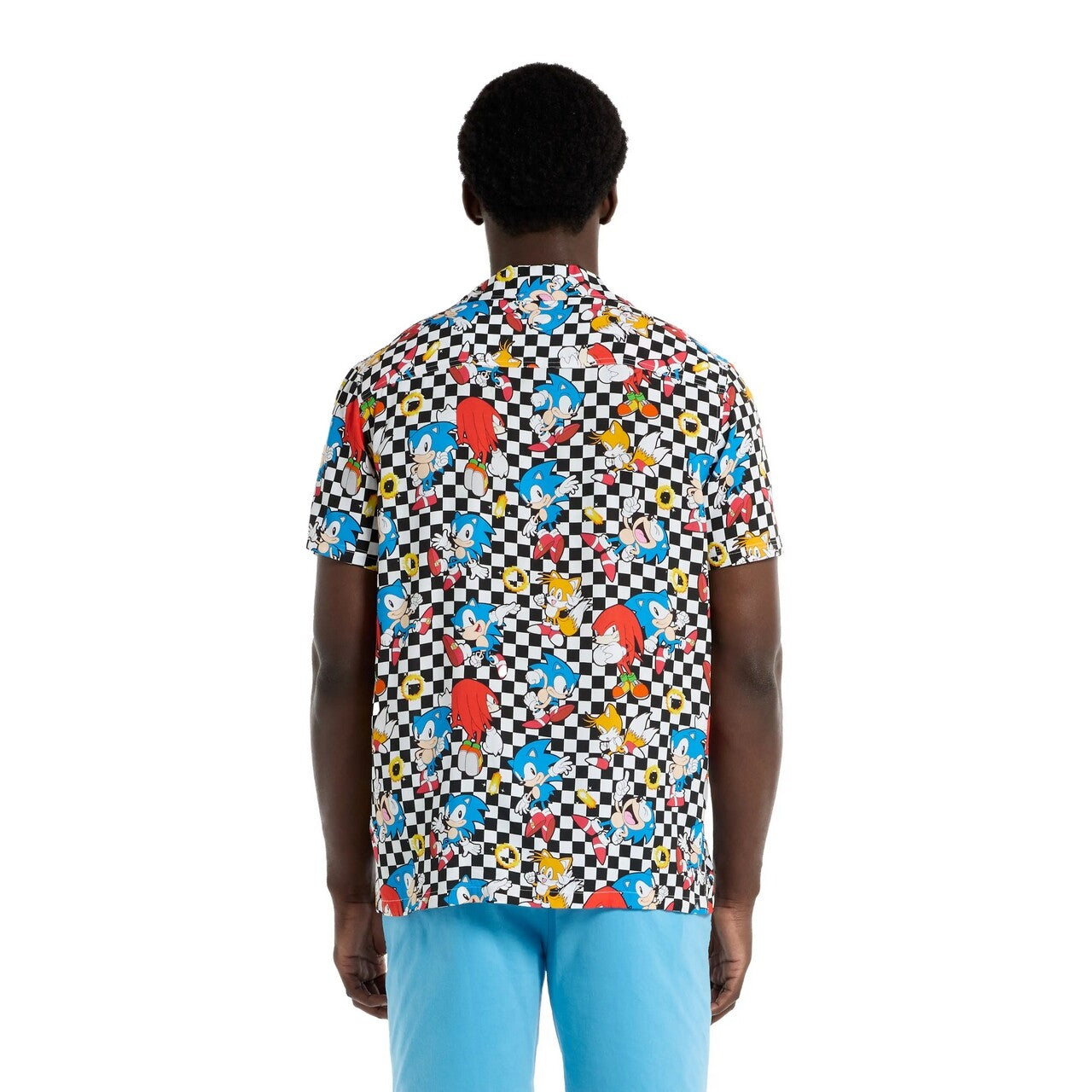 Op deze afbeelding zie je een Kostuums, van het merk Opposuits. Sonic Retro Rings Blouse Man