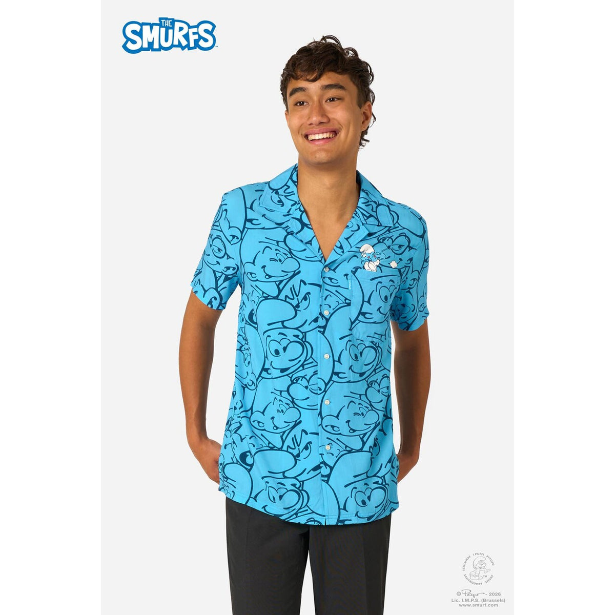 Op deze afbeelding zie je een Kostuums, van het merk Opposuits. The Smurfs™ - Smurftastic Man