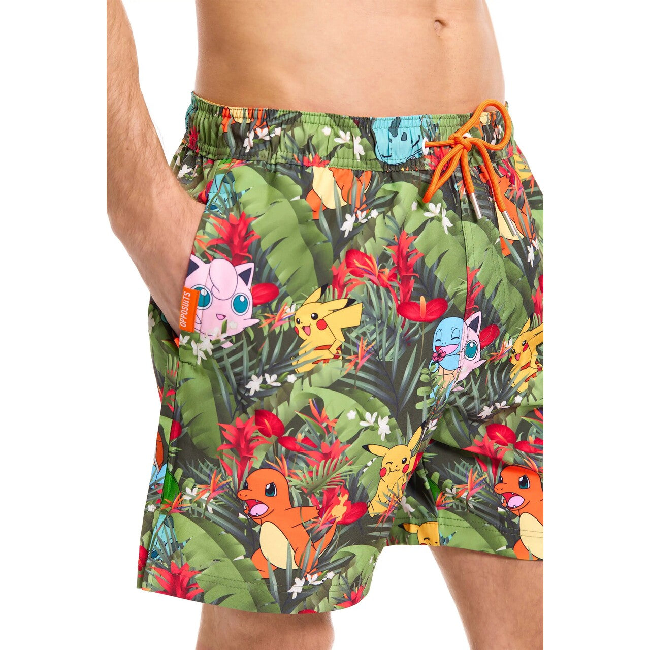 Op deze afbeelding zie je een Kostuums, van het merk Opposuits. Pokemon In A Tropical Forest Broek Man