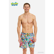 Op deze afbeelding zie je een Kostuums, van het merk Opposuits. Spongebob Day At The Beach Broek Man