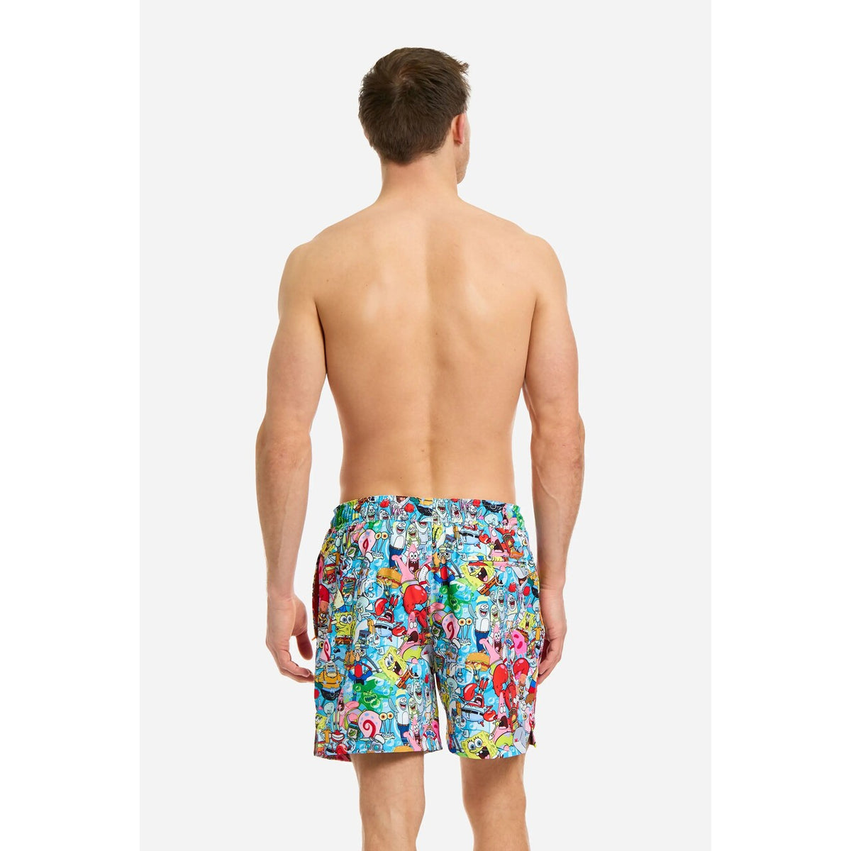 Op deze afbeelding zie je een Kostuums, van het merk Opposuits. Spongebob Day At The Beach Broek Man