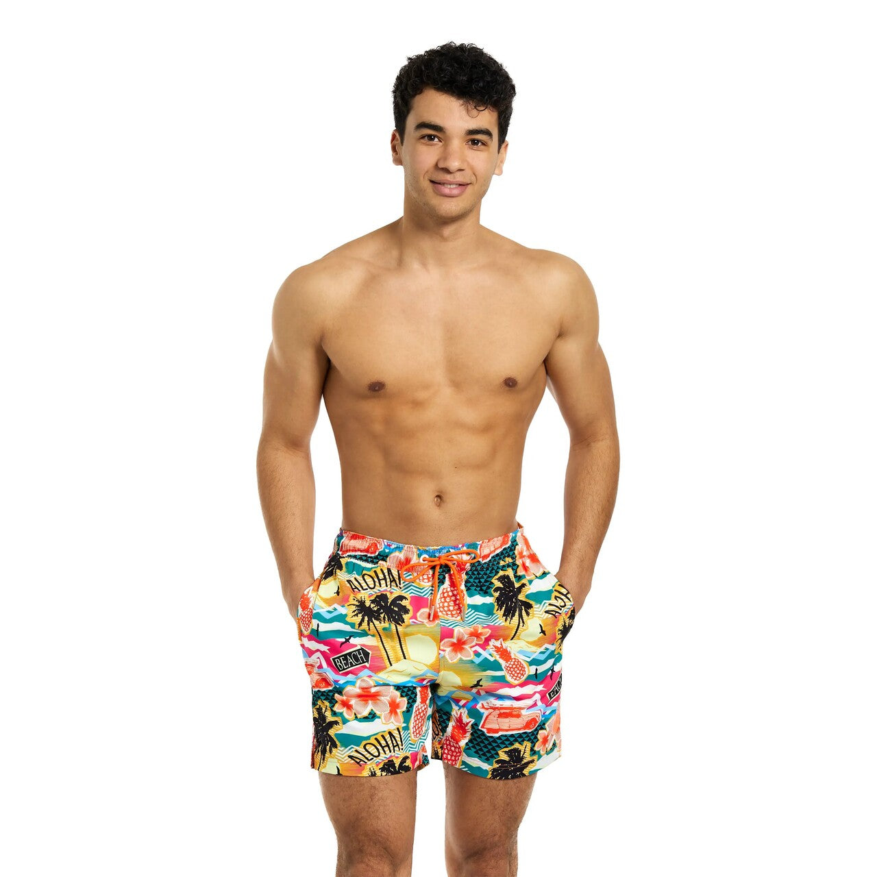 Op deze afbeelding zie je een Kostuums, van het merk Opposuits. Aloha Hero Beach Broek Man