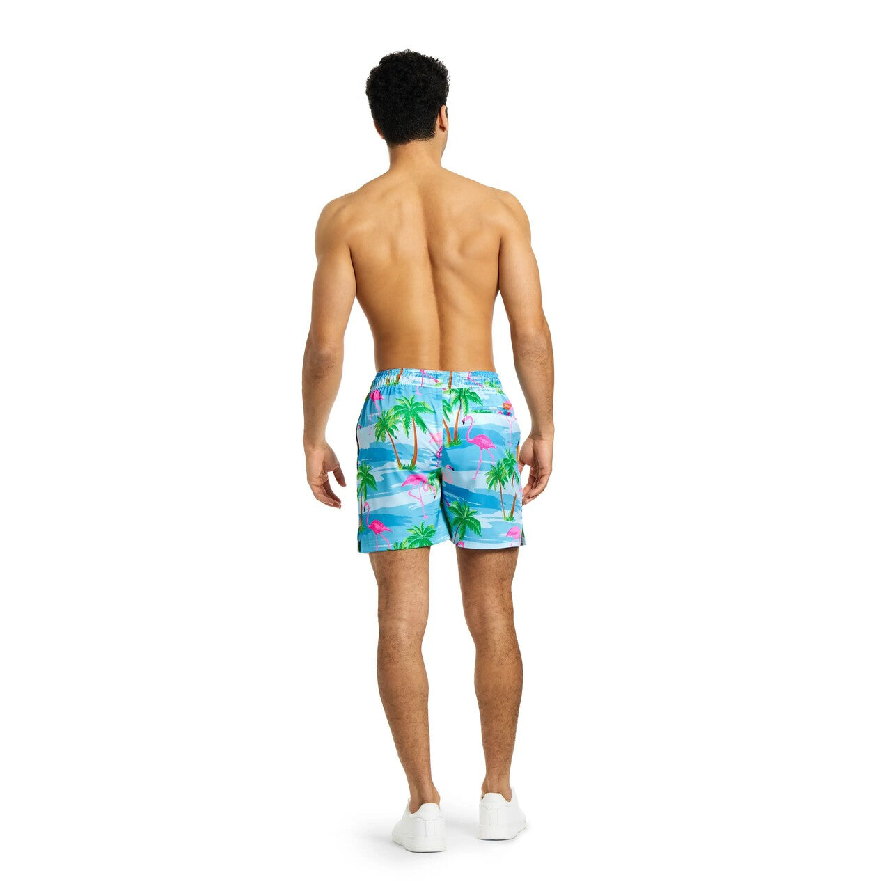 Op deze afbeelding zie je een Kostuums, van het merk Opposuits. Flaming Flaminguy Man