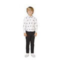 Witte Snowy Christmas Penguins Blouse Jongen