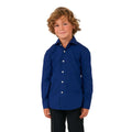 Shirt Ls Navy Royale Boys Jongen