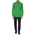 Chemise Verte à Manches Longues