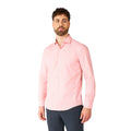 Roze Lush Blush Overhemd Man