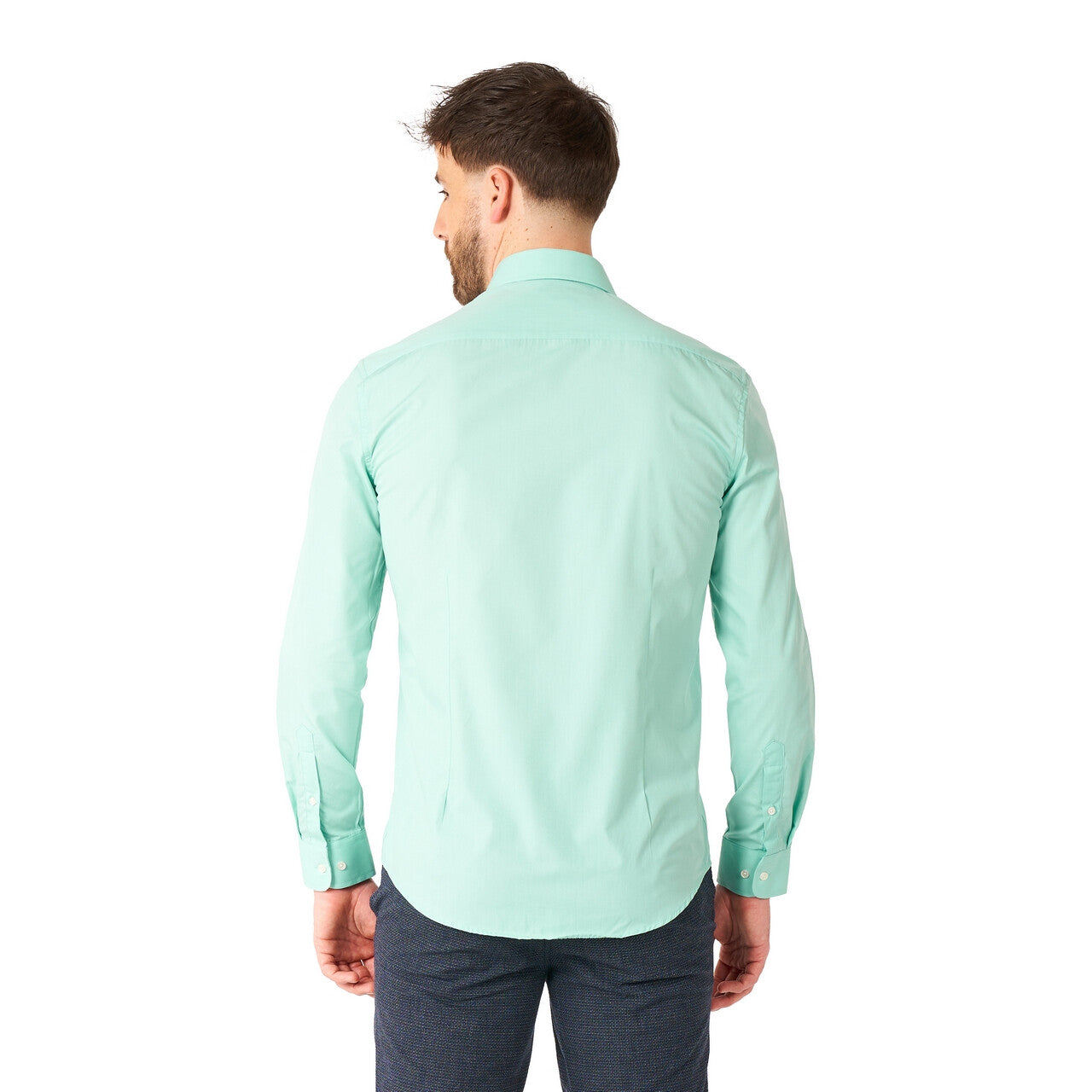 Op deze afbeelding zie je een Kostuums, van het merk Opposuits. Magic Mint Mink Overhemd Man