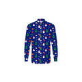 Teen Junges Weihnachten Fever Foute Weihnachtsbluse Blau Blau Jungen