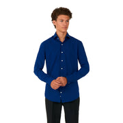 Op deze afbeelding zie je een Kostuums, van het merk Opposuits. Boys To Men Navy Royale Overhemd Tiener Jongen