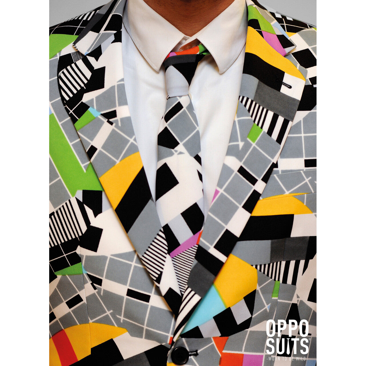 Op deze afbeelding zie je een Kostuums, van het merk Opposuits. Testival Testbeeld Opposuit Kostuum Man