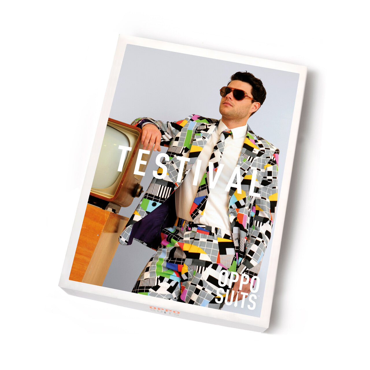 Op deze afbeelding zie je een Kostuums, van het merk Opposuits. Testival Testbeeld Opposuit Kostuum Man