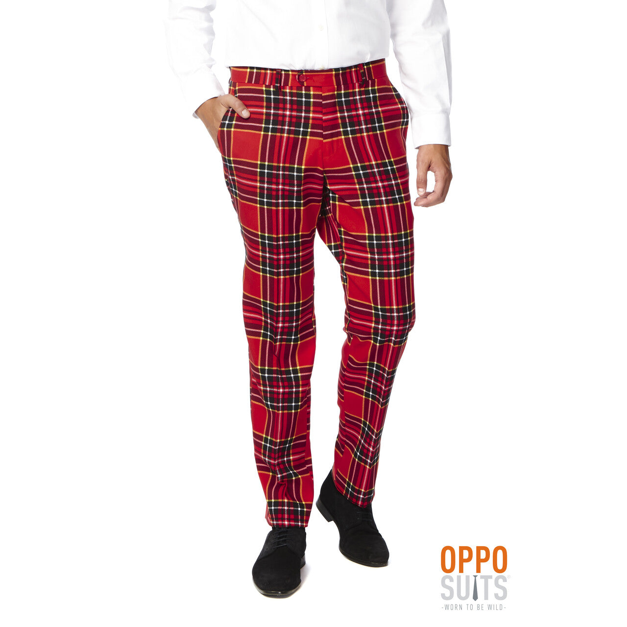 Op deze afbeelding zie je een Kostuums, van het merk Opposuits. The Lumberjack Opposuit Kostuum Man
