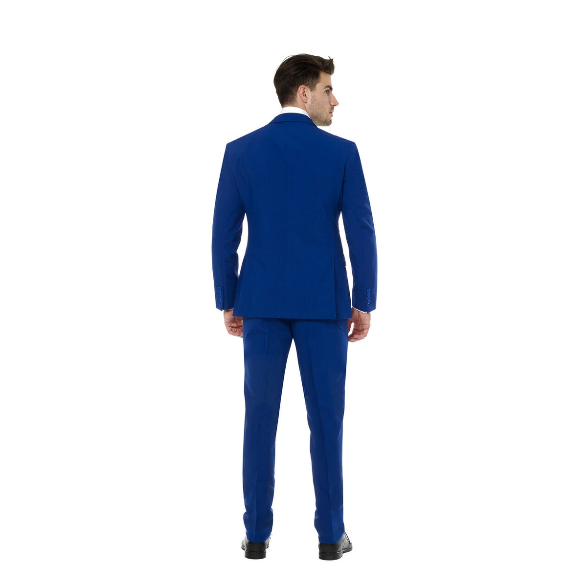 Op deze afbeelding zie je een Kostuums, van het merk Opposuits. Koninklijk Marine Blauw Navy Met Flaminguy Voering Man Kostuum