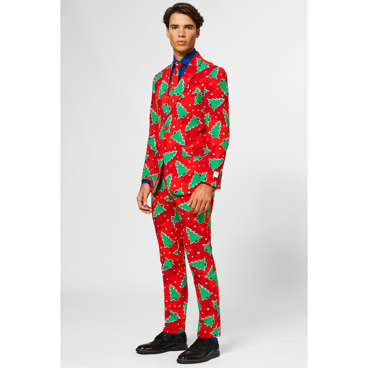 Op deze afbeelding zie je een Kostuums, van het merk Opposuits. Fine Pine Kerstbomen Man Kostuum
