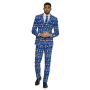 Op deze afbeelding zie je een Kostuums, van het merk Opposuits. Merry Mario™ Kerst Computerspel Man Kostuum