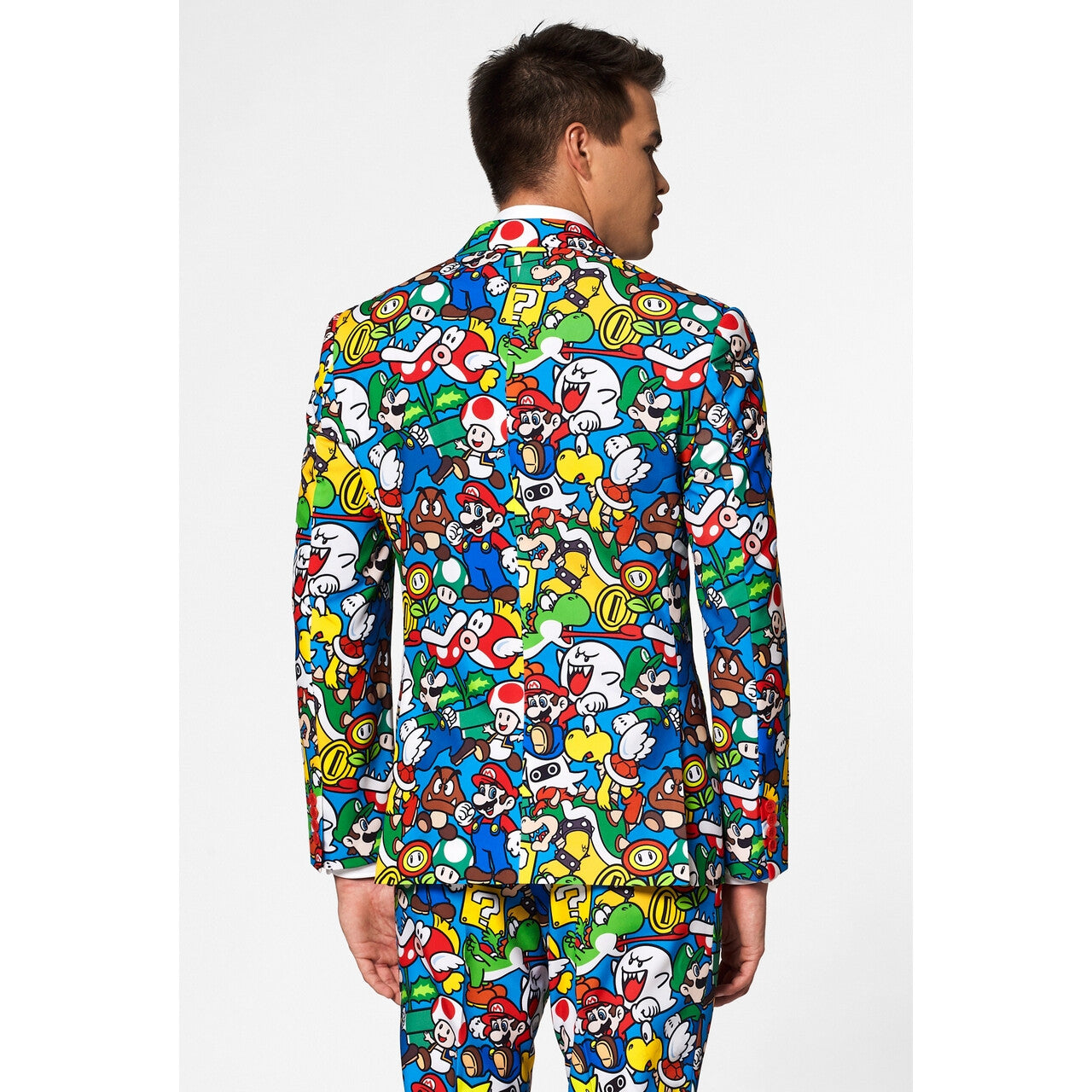 Op deze afbeelding zie je een Kostuums, van het merk Opposuits. Super Mario™ Computerspel Man Kostuum