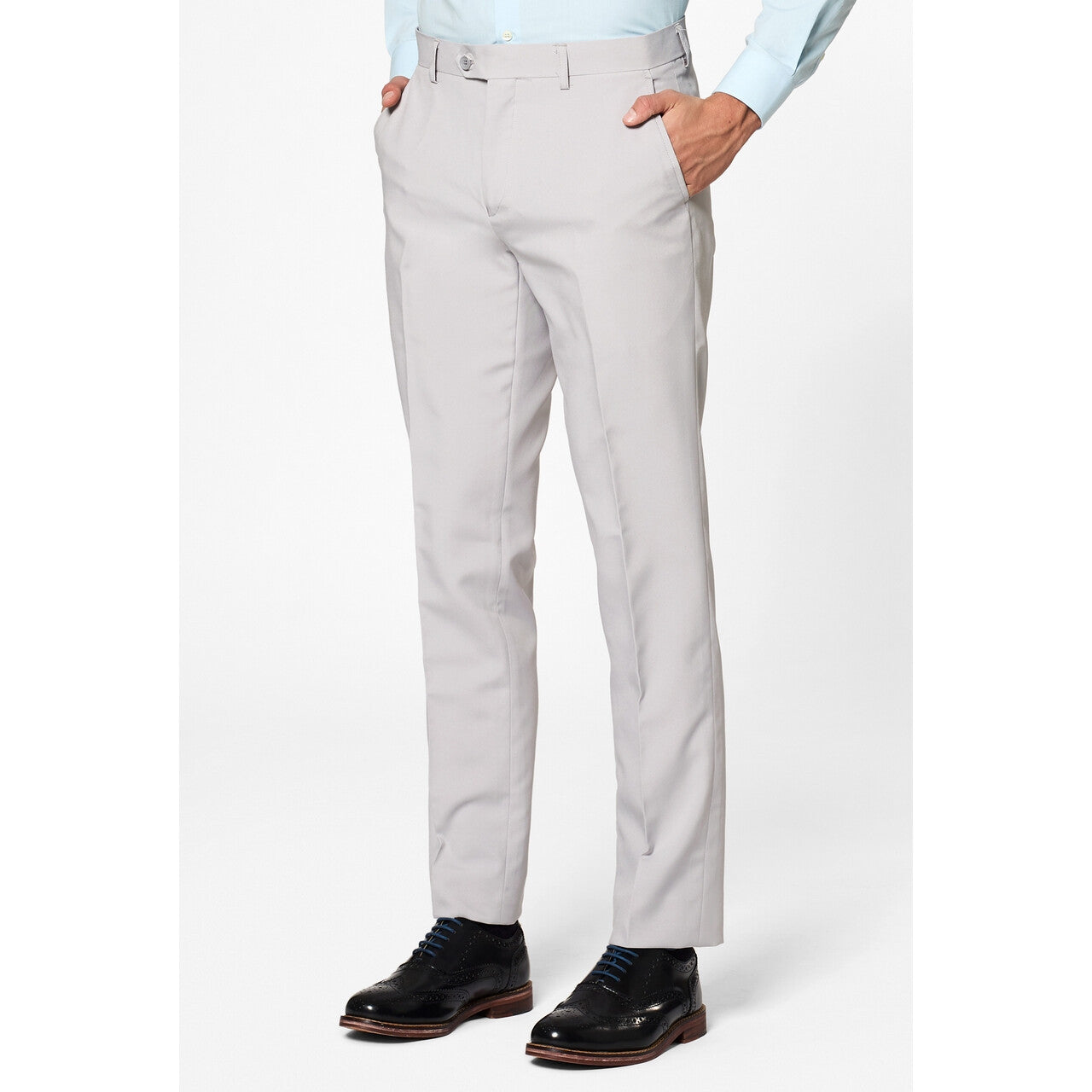 Op deze afbeelding zie je een Kostuums, van het merk Opposuits. Helemaal Grijs Groovy Grey Man Kostuum