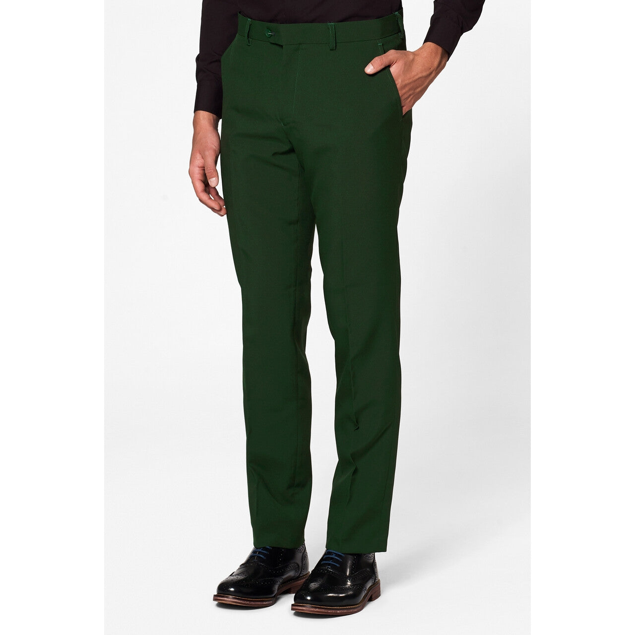 Op deze afbeelding zie je een Kostuums, van het merk Opposuits. Helemaal Donkergroen Glorious Green Man Kostuum