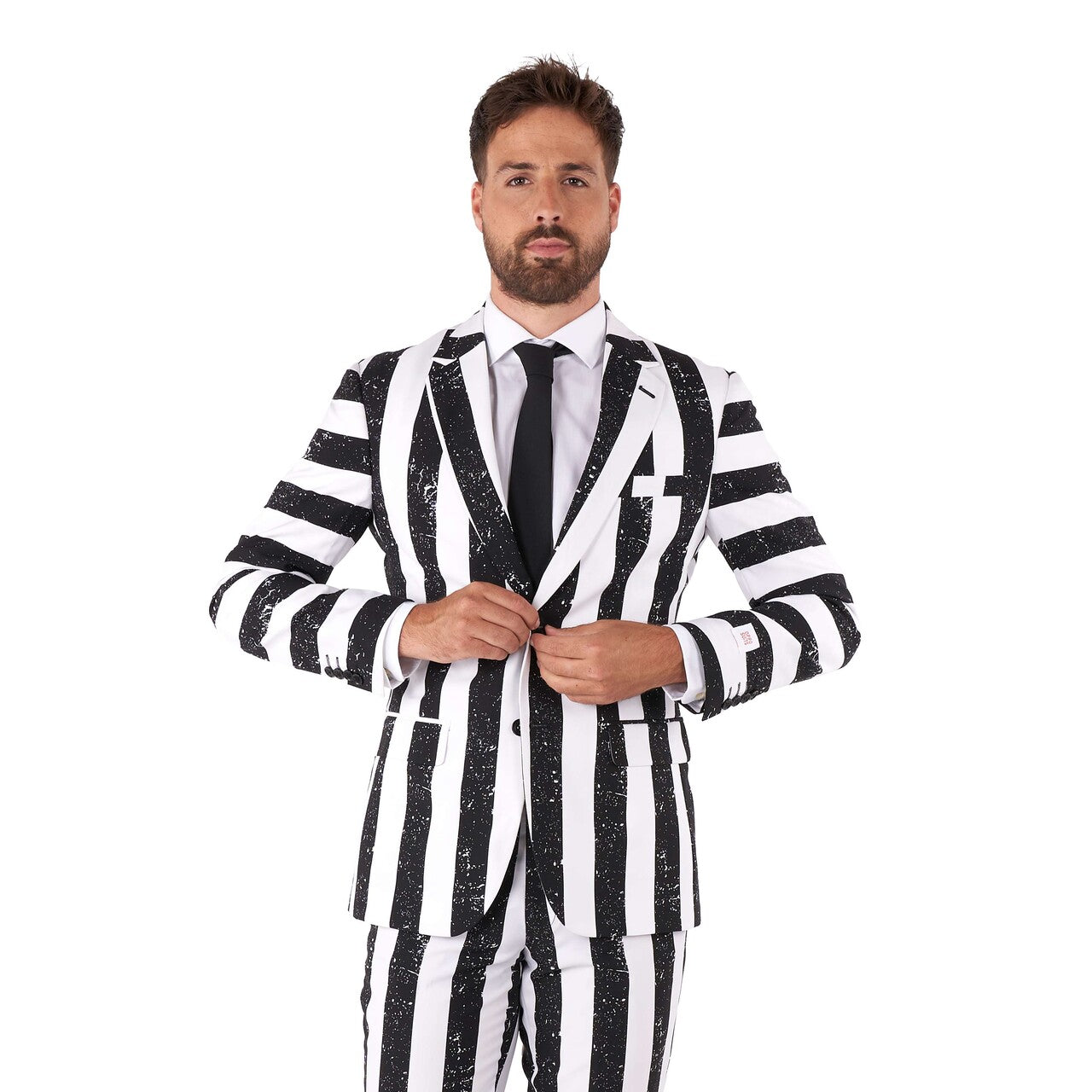 Op deze afbeelding zie je een Kostuums, van het merk Opposuits. Beetlejuice™ Man Kostuum