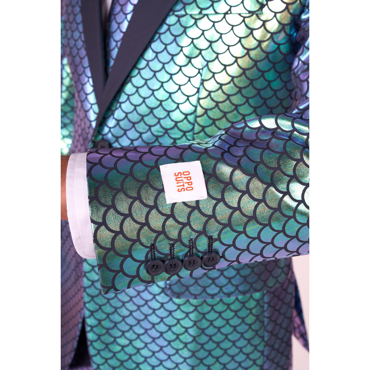 Op deze afbeelding zie je een Kostuums, van het merk Opposuits. Fancy Fish Aquaman Mermaid Opposuit Kostuum