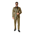 Shiny Duke Goud Man Kostuum