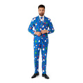 Costume Hiver De Noël Bleu Costume