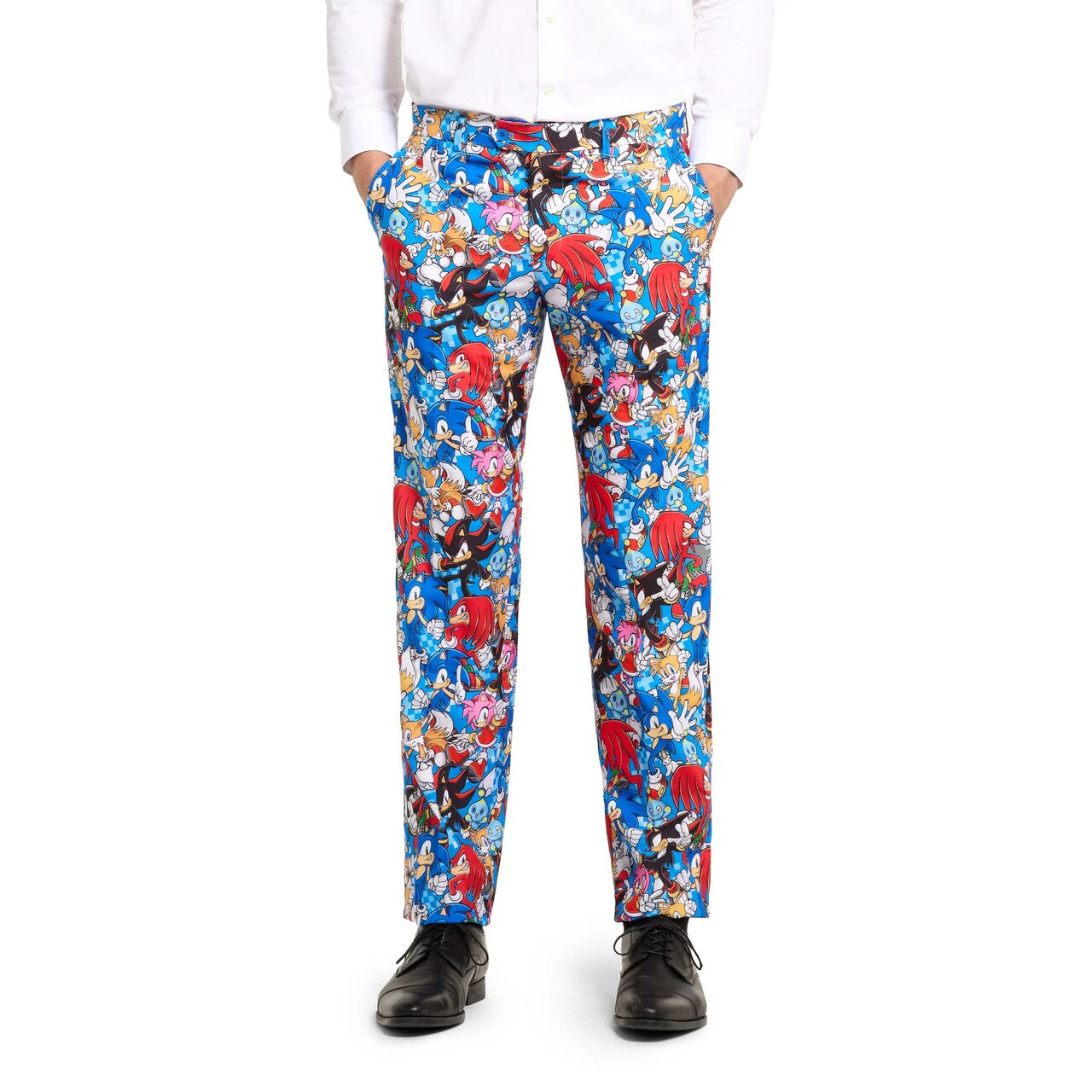 Op deze afbeelding zie je een Kostuums, van het merk Opposuits. Sonic The Hedgehog Hero Icons Man Kostuum